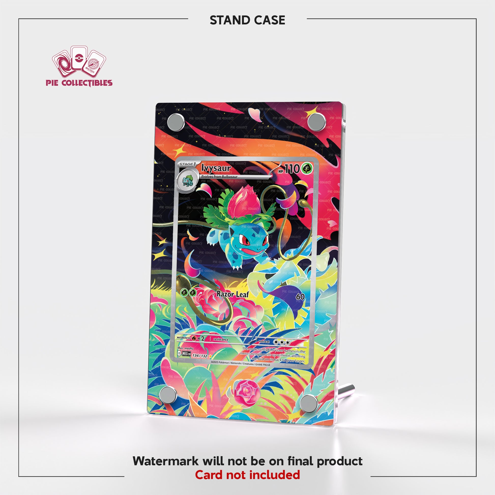 Ivysaur - 134/132 - Mega Brave - Extended Artwork Display Case