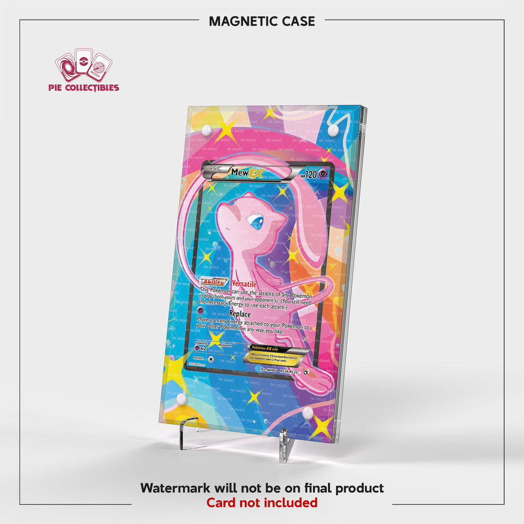 Mew EX - RC24/RC25 - Legendary Treasures - Extended Artwork Display Case