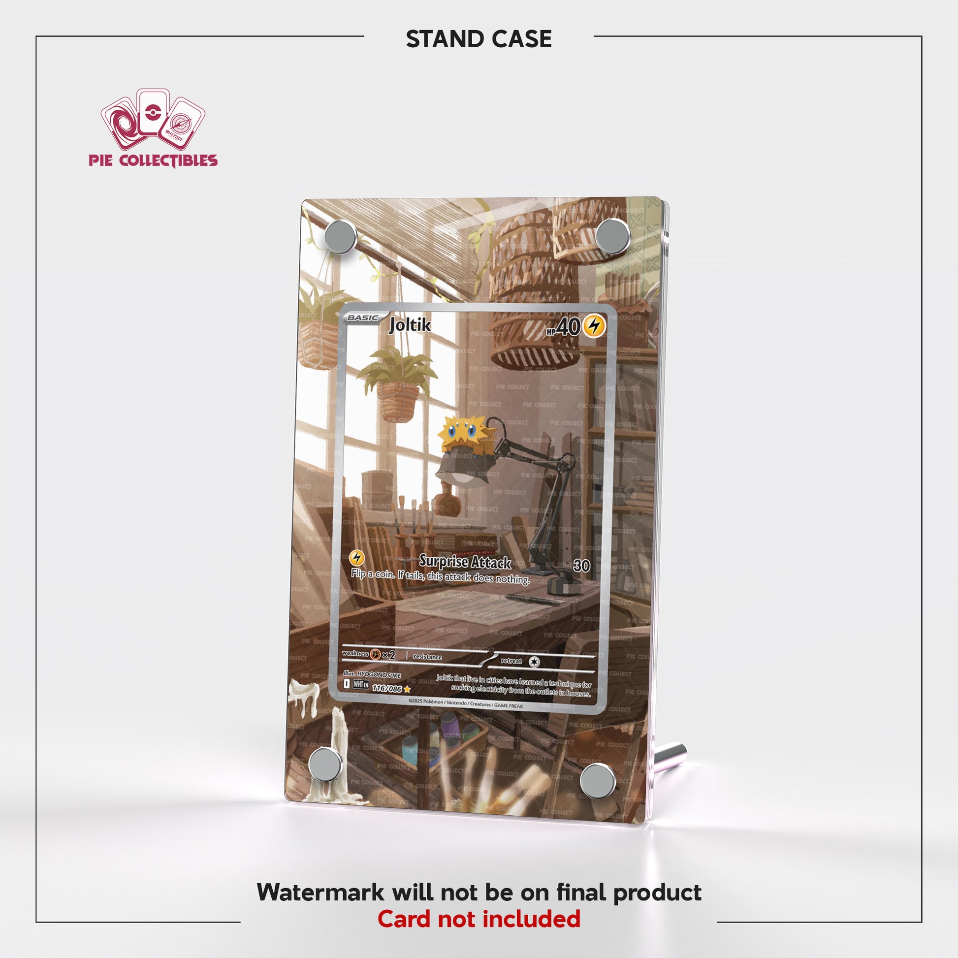 Joltik - 116/086 - White Flare - Extended Artwork Display Case