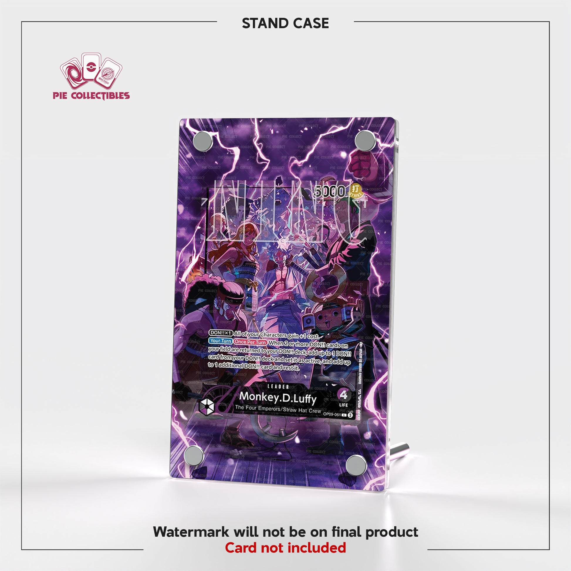 Monkey.D.Luffy - OP09-061 - 2025 One Piece 2nd Anniversary Set - Extended Artwork Display Case