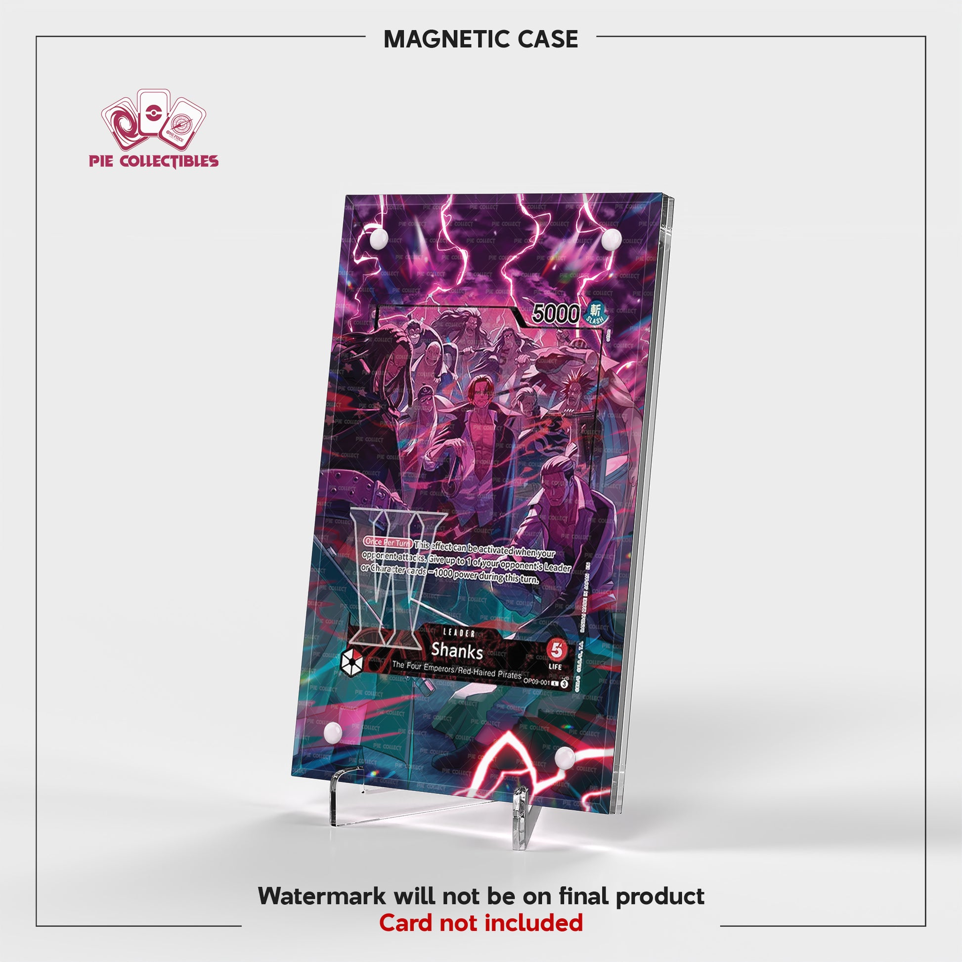 Shanks - OP09-001 - 2025 One Piece 2nd Anniversary Set_ - Extended Artwork Display Case