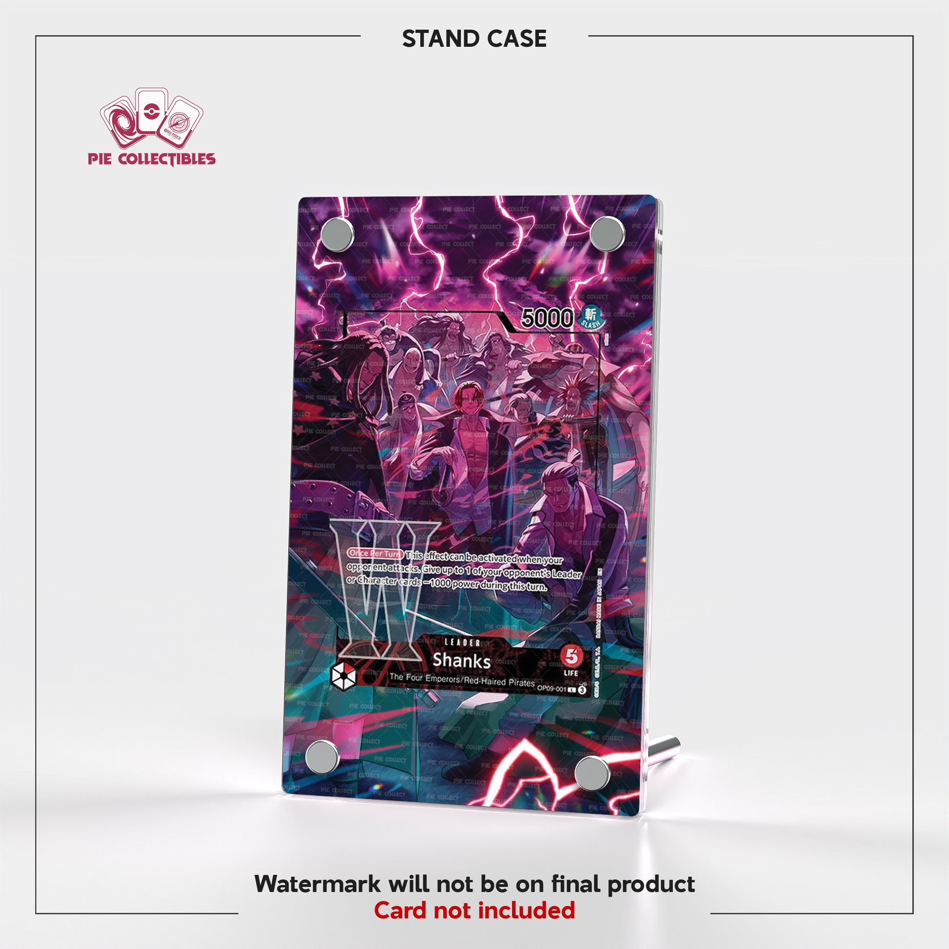 Shanks - OP09-001 - 2025 One Piece 2nd Anniversary Set_ - Extended Artwork Display Case