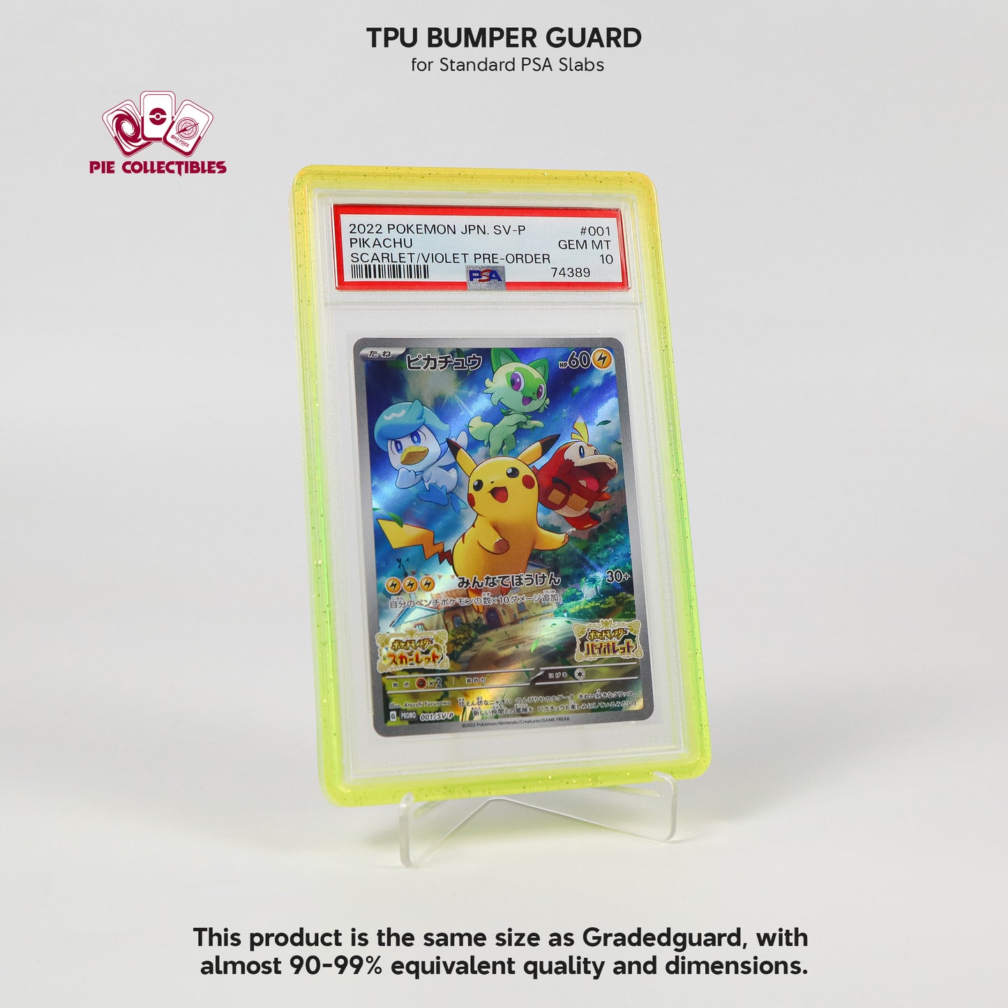 TPU BUMPER GUARD - for STANDARD PSA SLABS