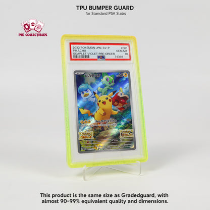 TPU BUMPER GUARD - for STANDARD PSA SLABS
