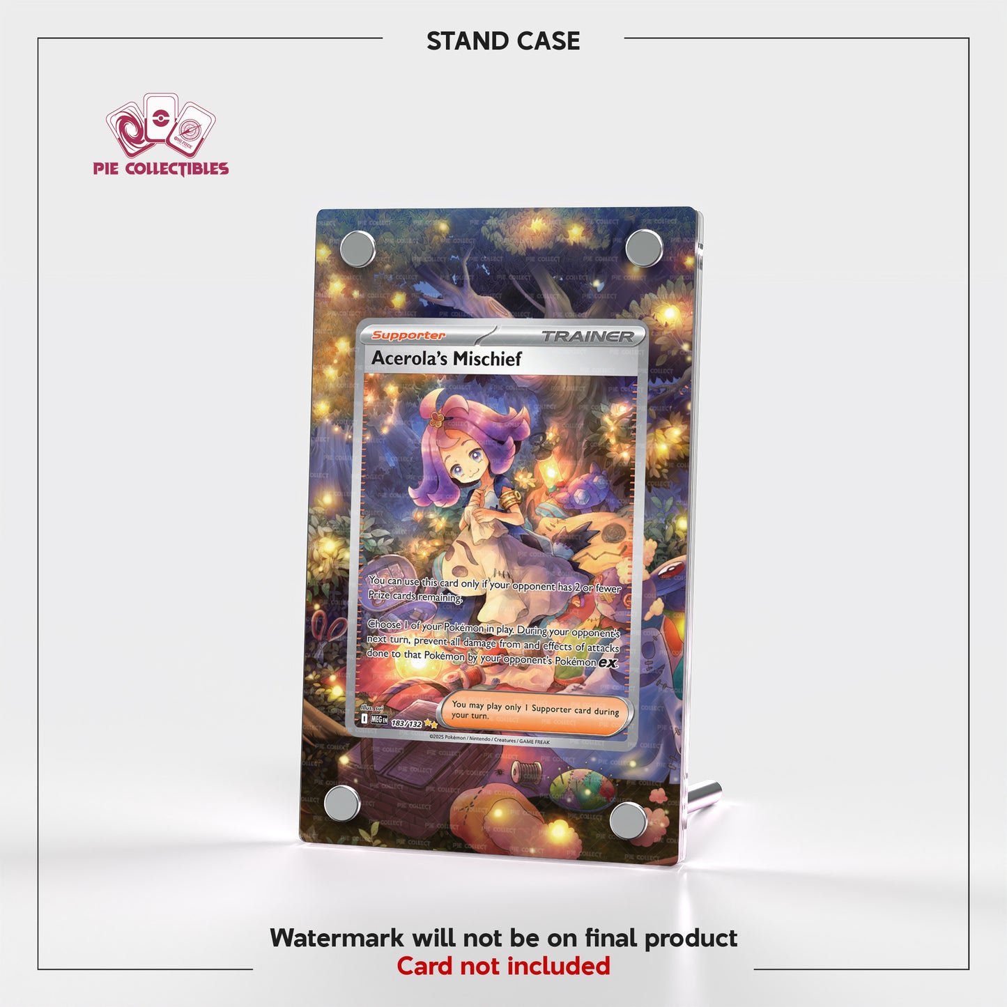 Acerola's Mischief - 183/132 -  Mega Evolution - Extended Art Display Case