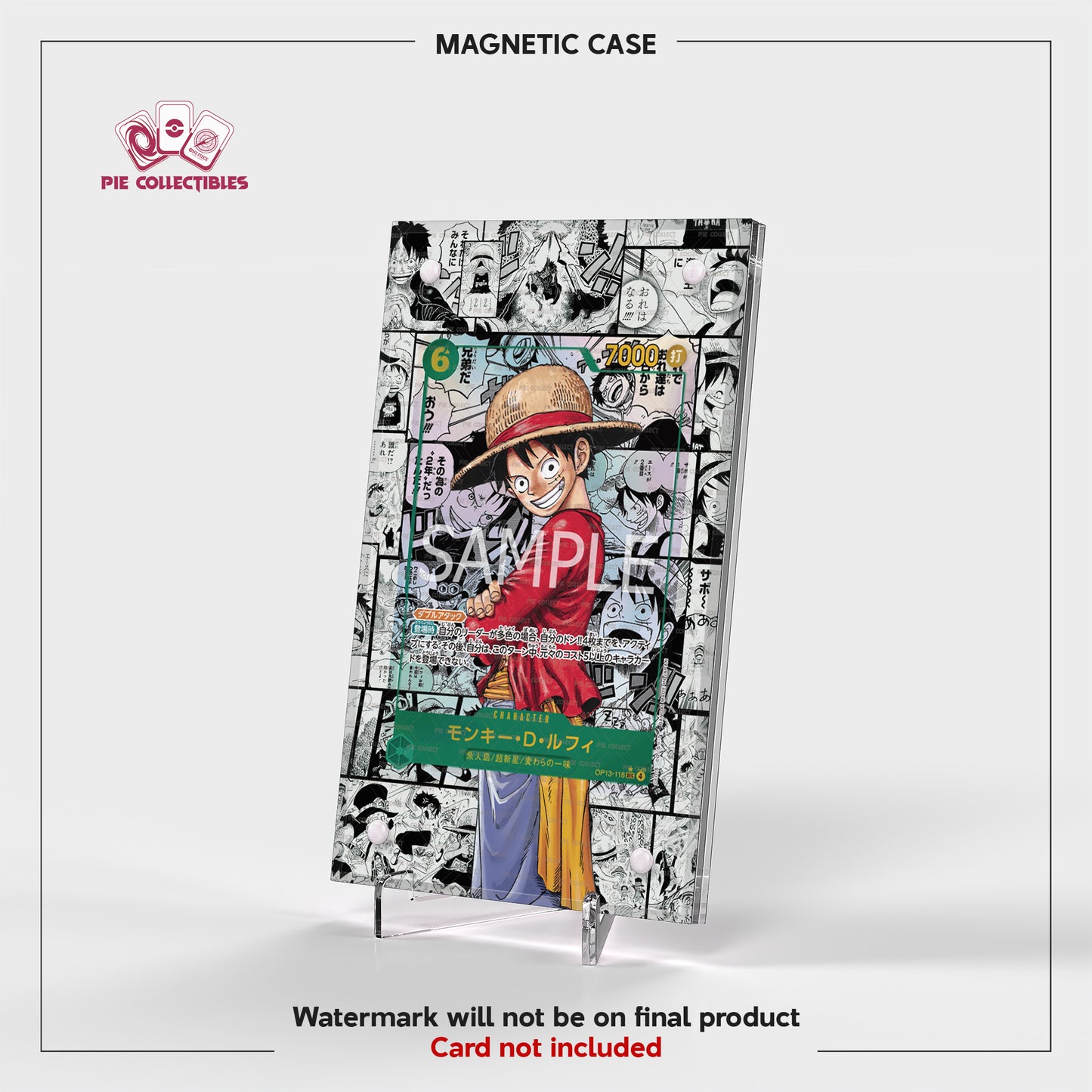 Monkey.D.Luffy - SEC - OP13-118 - Extended Artwork Display Case