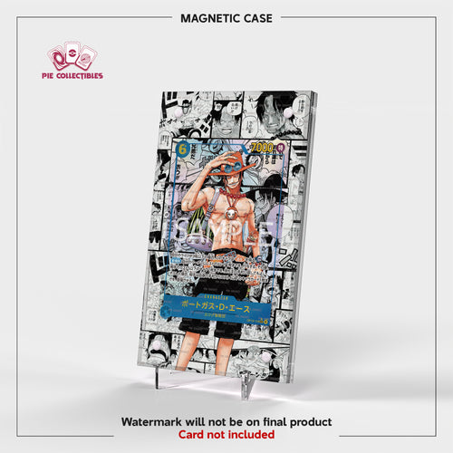 Portgas D Ace - OP13-119 - MANGA JAPAN - Extended Art Display Case