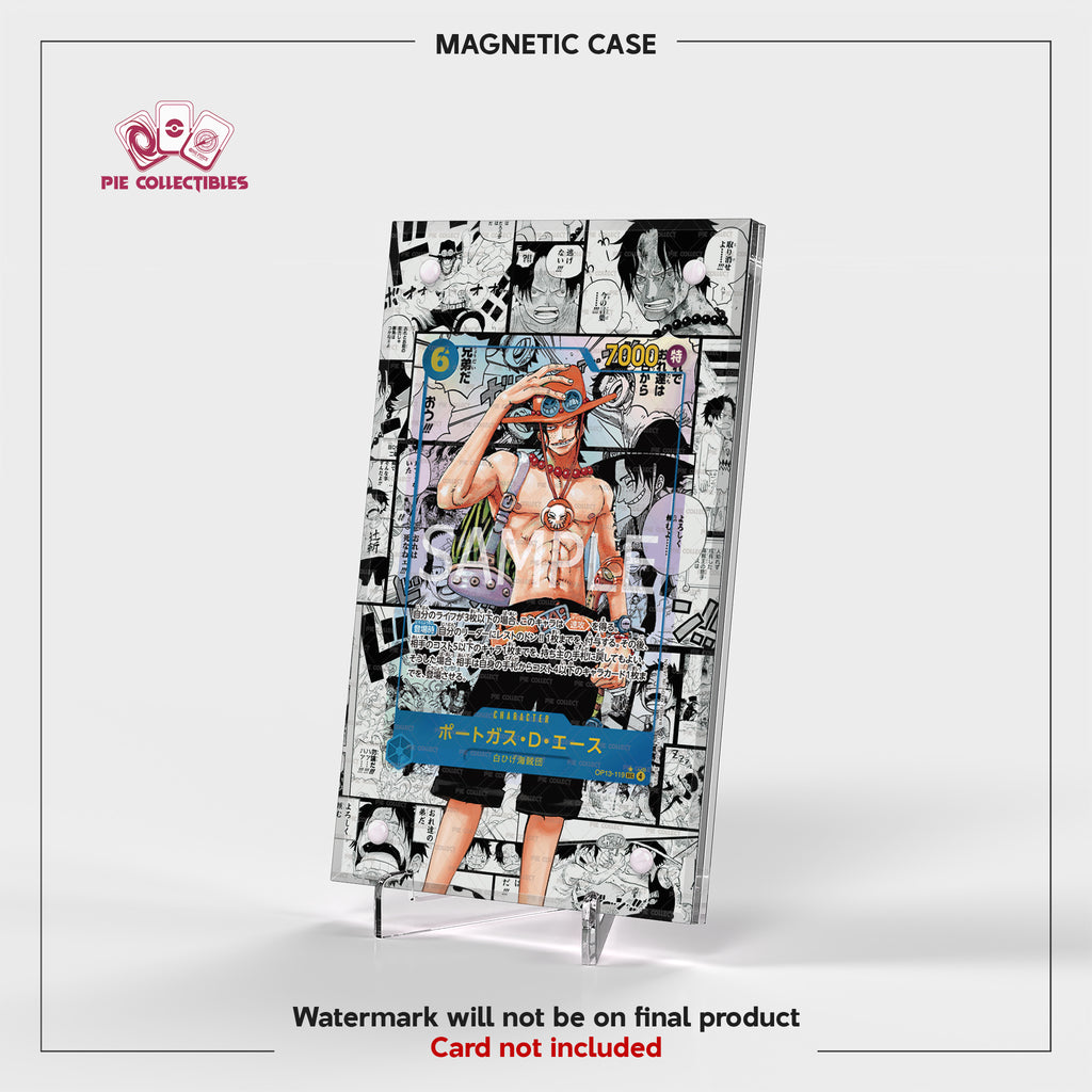 Portgas.D.Ace - SEC - OP13-119 - Extended Artwork Display Case