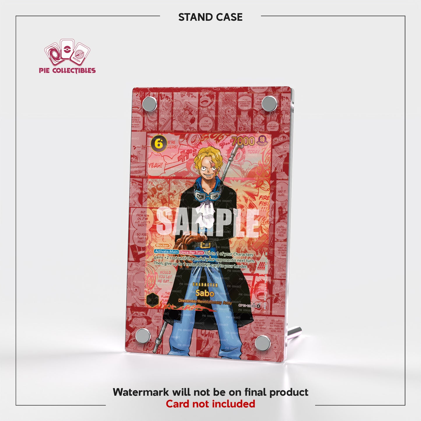 Sabo - OP13-120 - RED MANGA ENGLISH - Extended Art Display Case