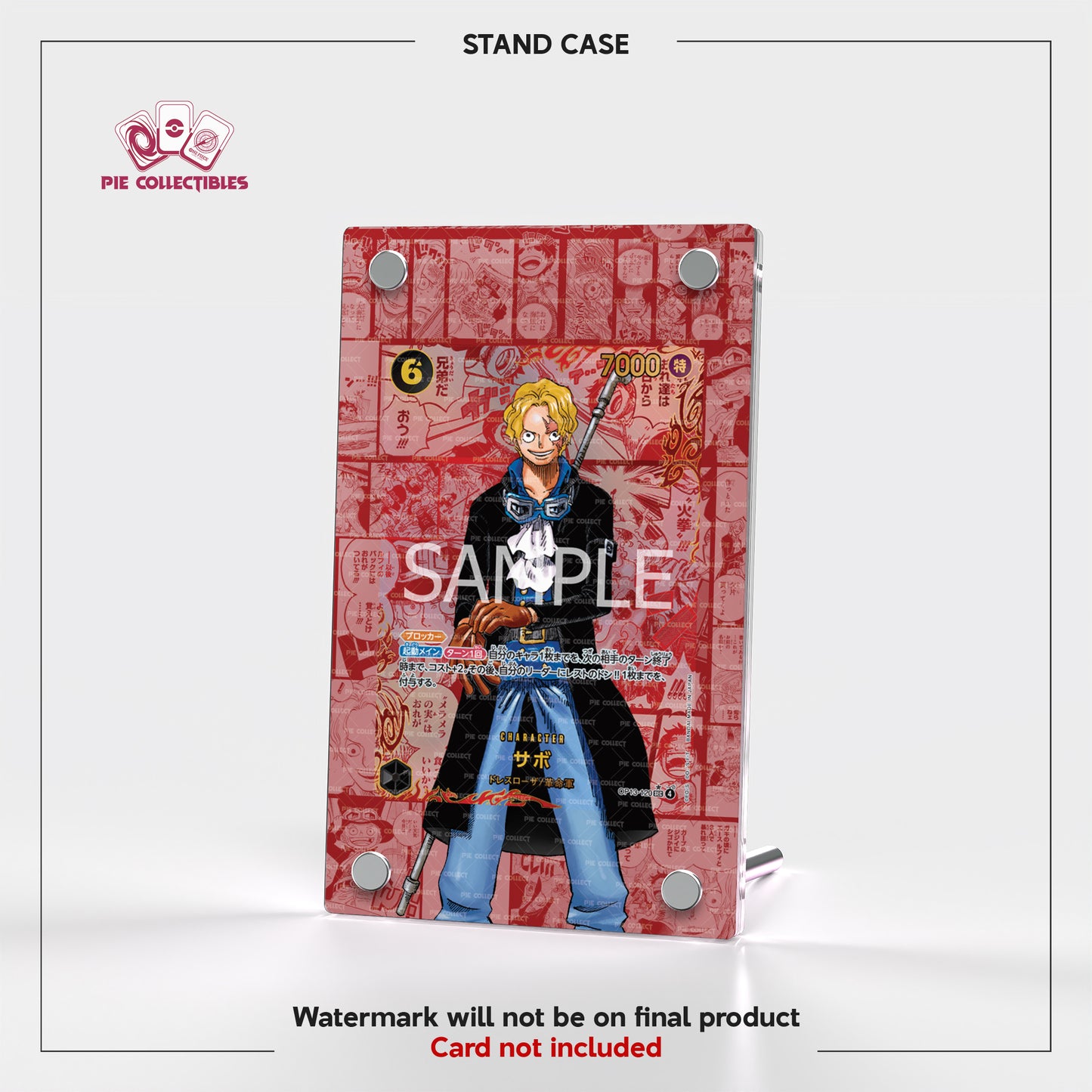 Sabo - OP13-120 - RED MANGA JAPAN - Extended Art Display Case