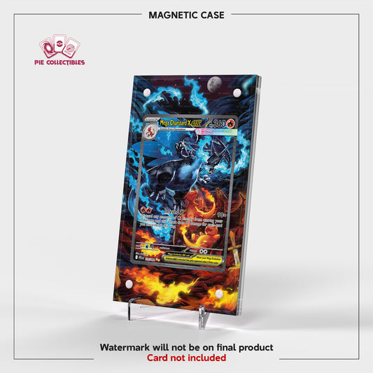 Mega Charizard X EX - 125/094 - Phantasmal Flames - Extended Artwork Display Case