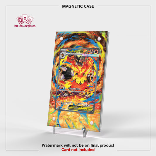 Mega Emboar EX - 273/217 - Ascended Heroes - Extended Art Display Case
