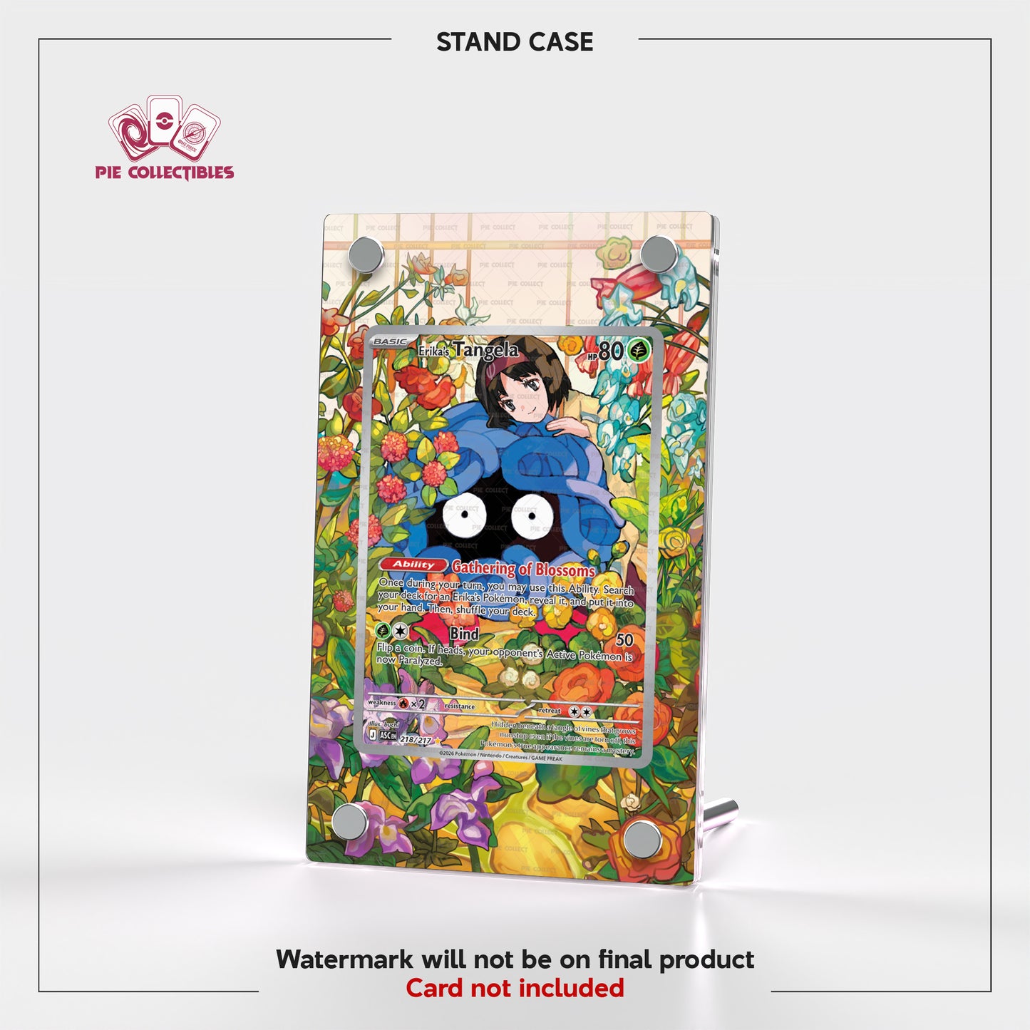 Erika's Tangela - 218/217 - Ascended Heroes - Extended Art Display Case
