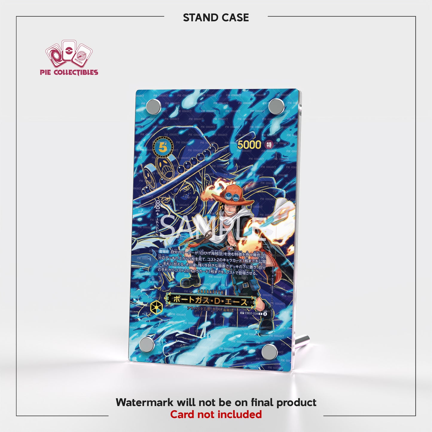 Portgas D Ace - EB02-028 - Extended Art Display Case