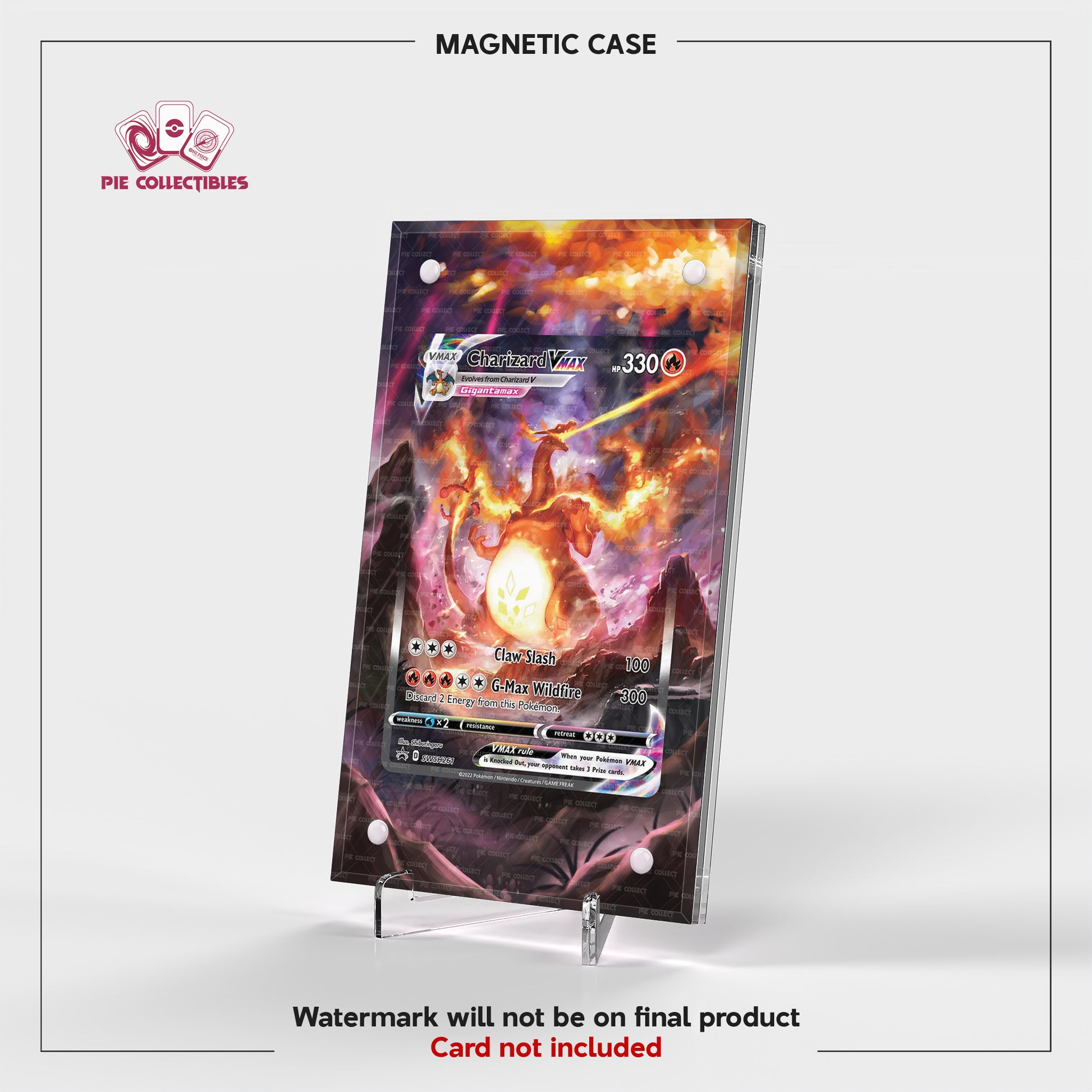 Charizard VMAX - PROMO - SWSH261 - Extended Artwork Display Case