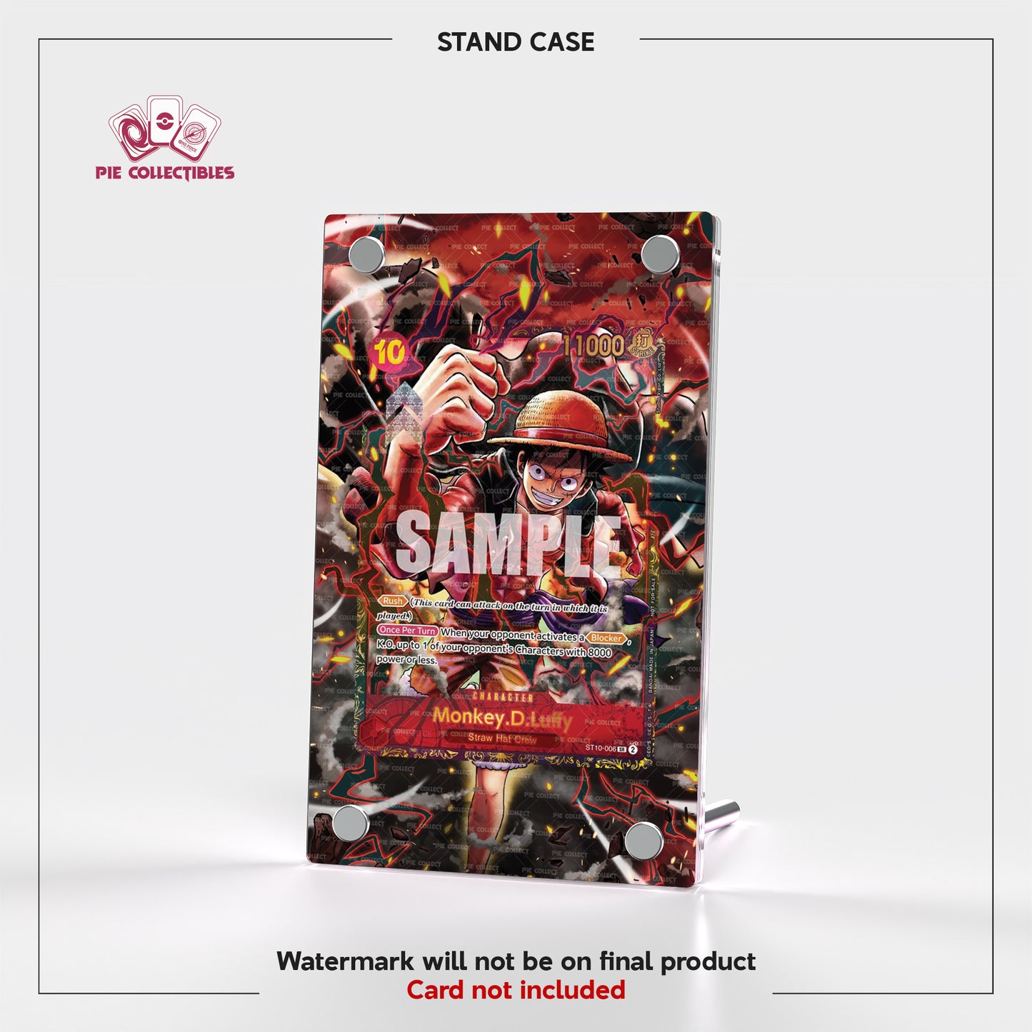Monkey D Luffy - ST10-006 - Extended Art Display Case