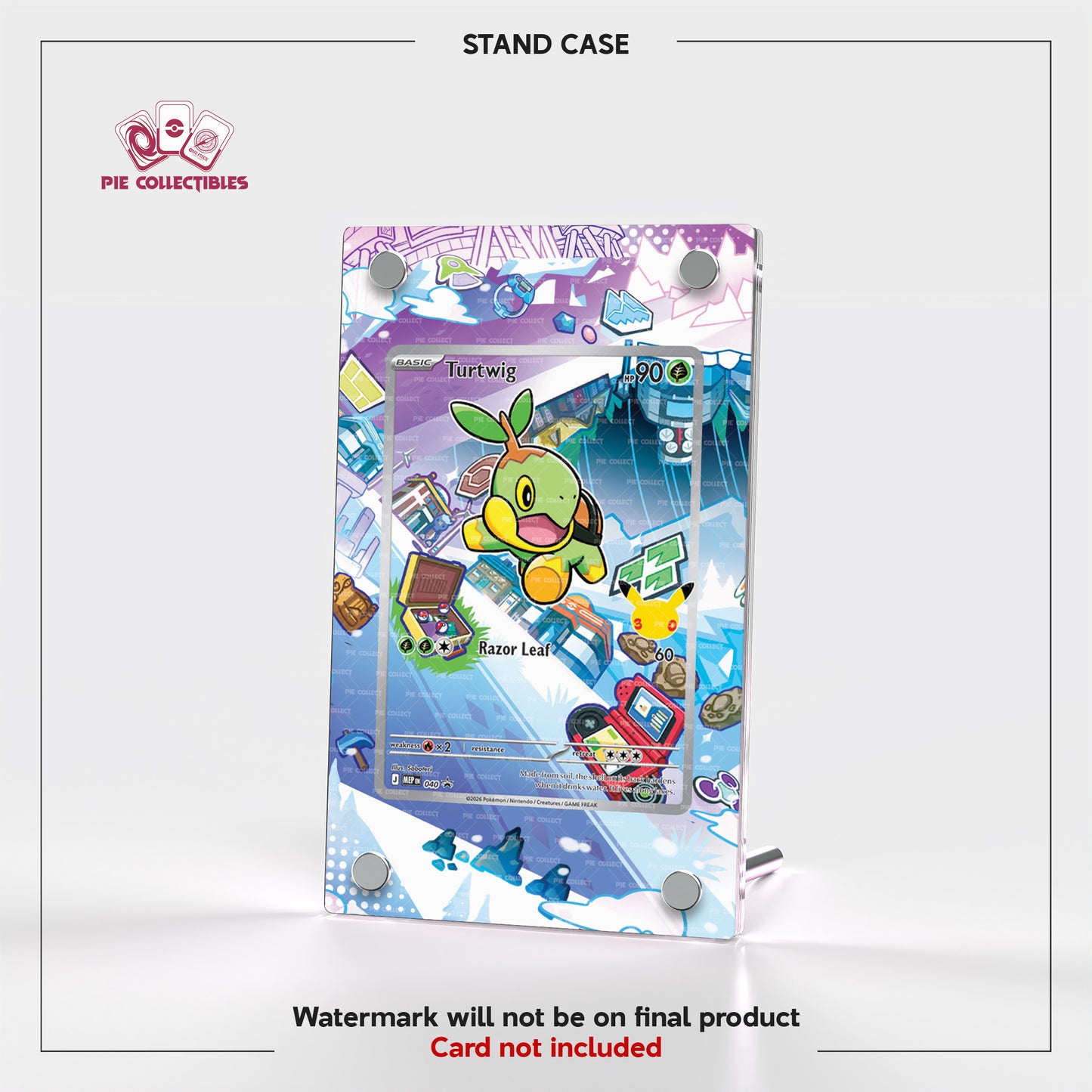 Turtwig - 040-MEP - 30 Anniversary - VER 2 - Extended Art Display Case