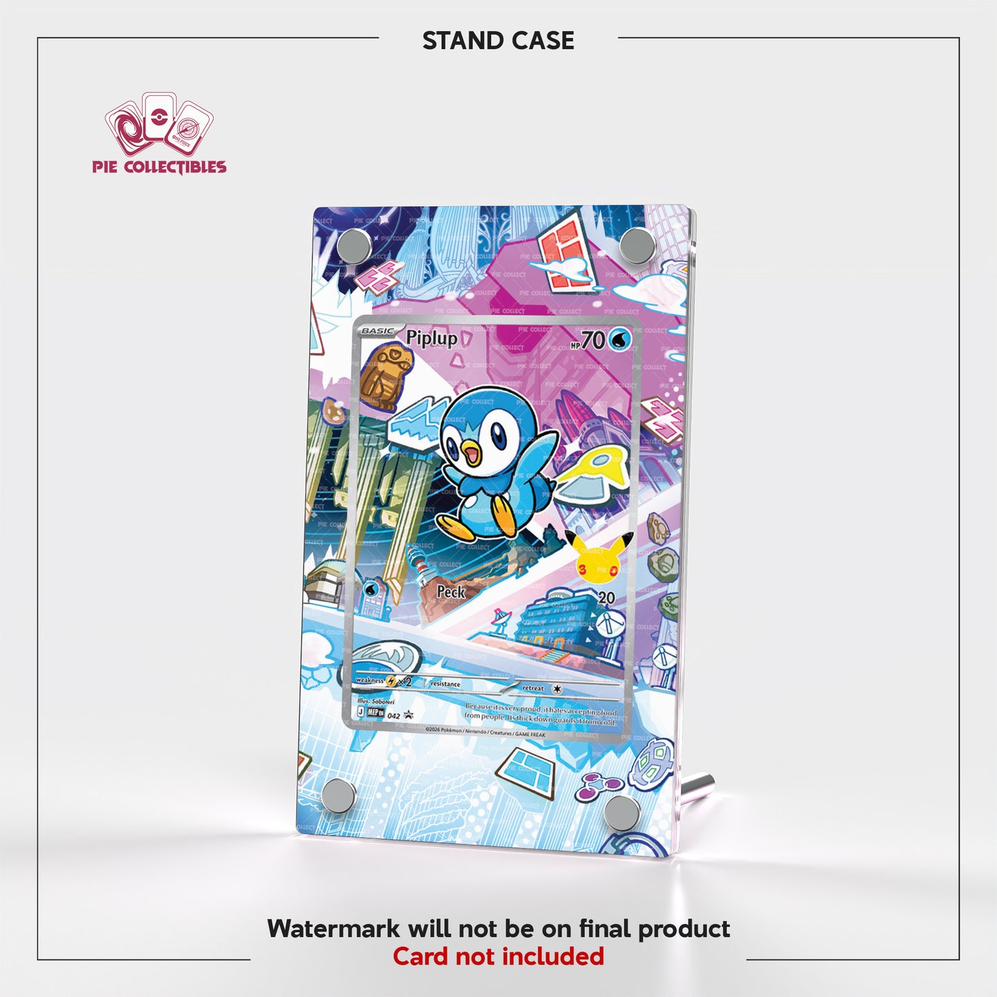 Piplup - 042-MEP - 30 Anniversary - VER 2 - Extended Art Display Case