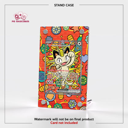Meowth EX - 121/088 - Perfect Order - Extended Art Display Case