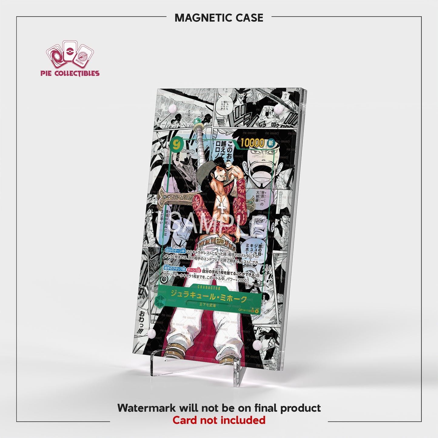 Dracule Mihawk - OP14-119 - MANGA JAPAN - Extended Art Display Case