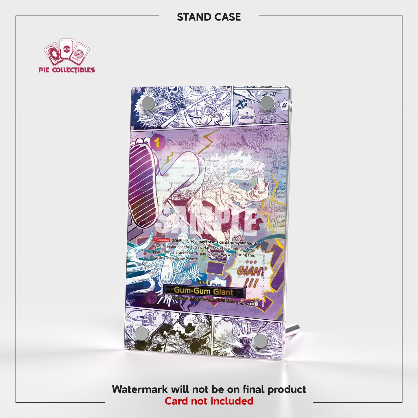Gum Gum Giant - OP09-078 - Extended Art Display Case