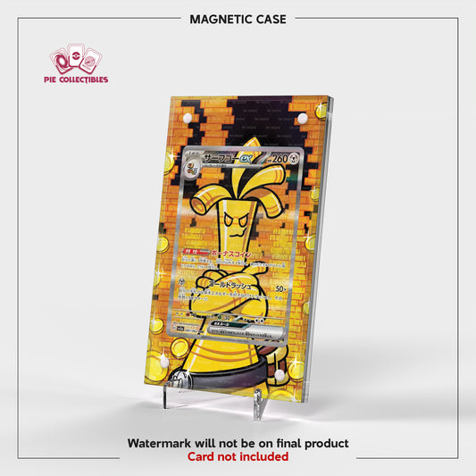 Gholdengo EX - 087/062 - Raging Surf - Extended Artwork Display Case