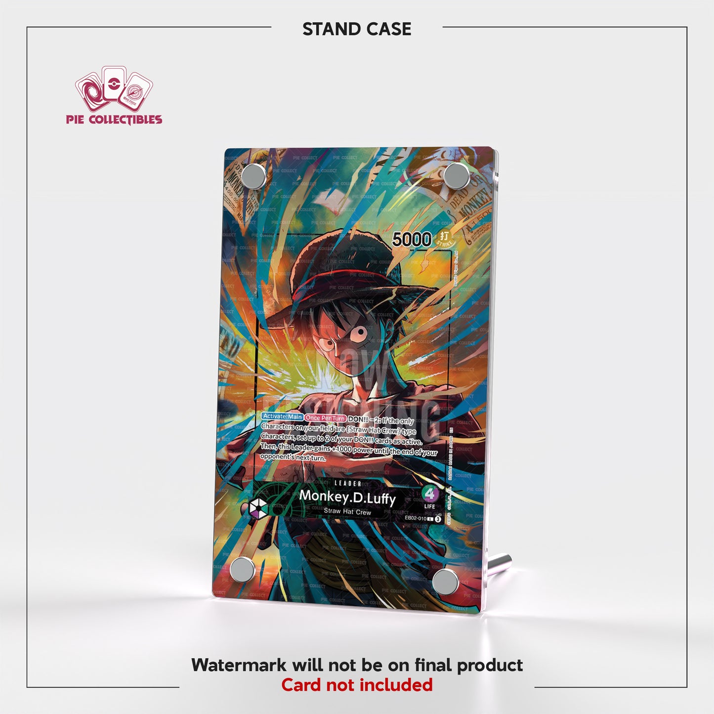Monkey D Luffy - EB02-010 - Extended Art Display Case