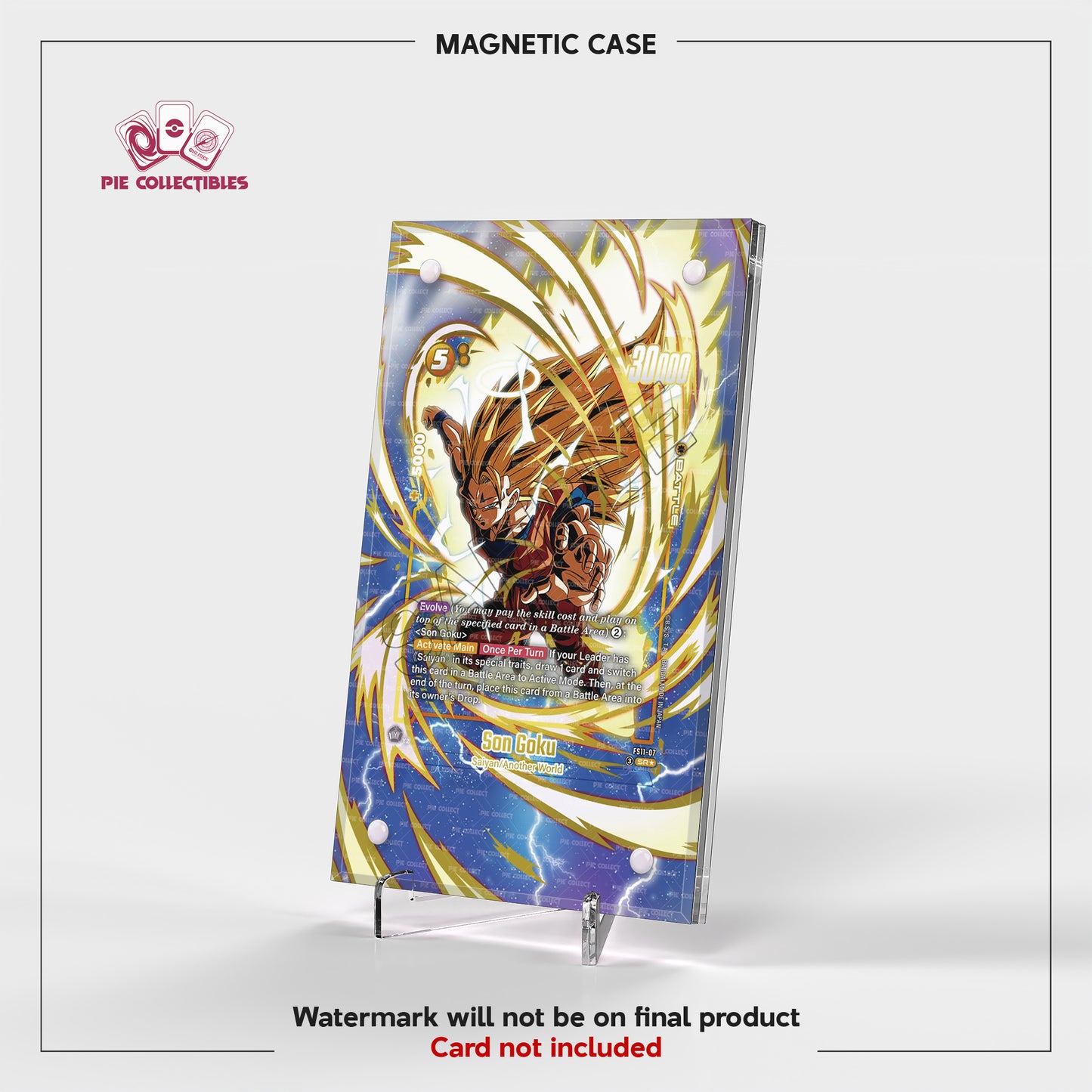 Son Goku - FS11-07 - Starter Deck EX-The Phase of Evolution - Extended Art Display Case
