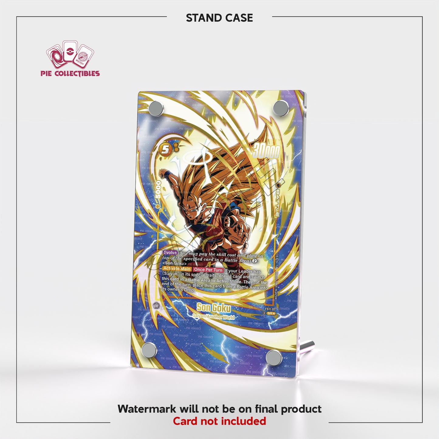Son Goku - FS11-07 - Starter Deck EX-The Phase of Evolution - Extended Art Display Case