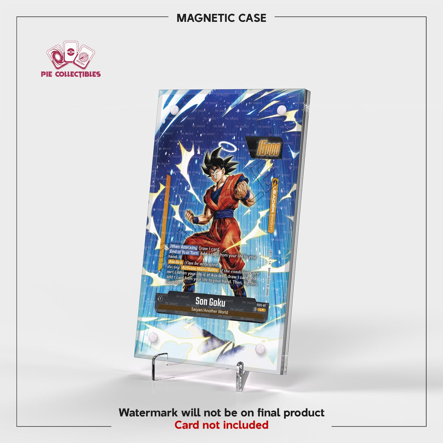 Son Goku - FS11-01 - Starter Deck EX-The Phase of Evolution - Extended Art Display Case