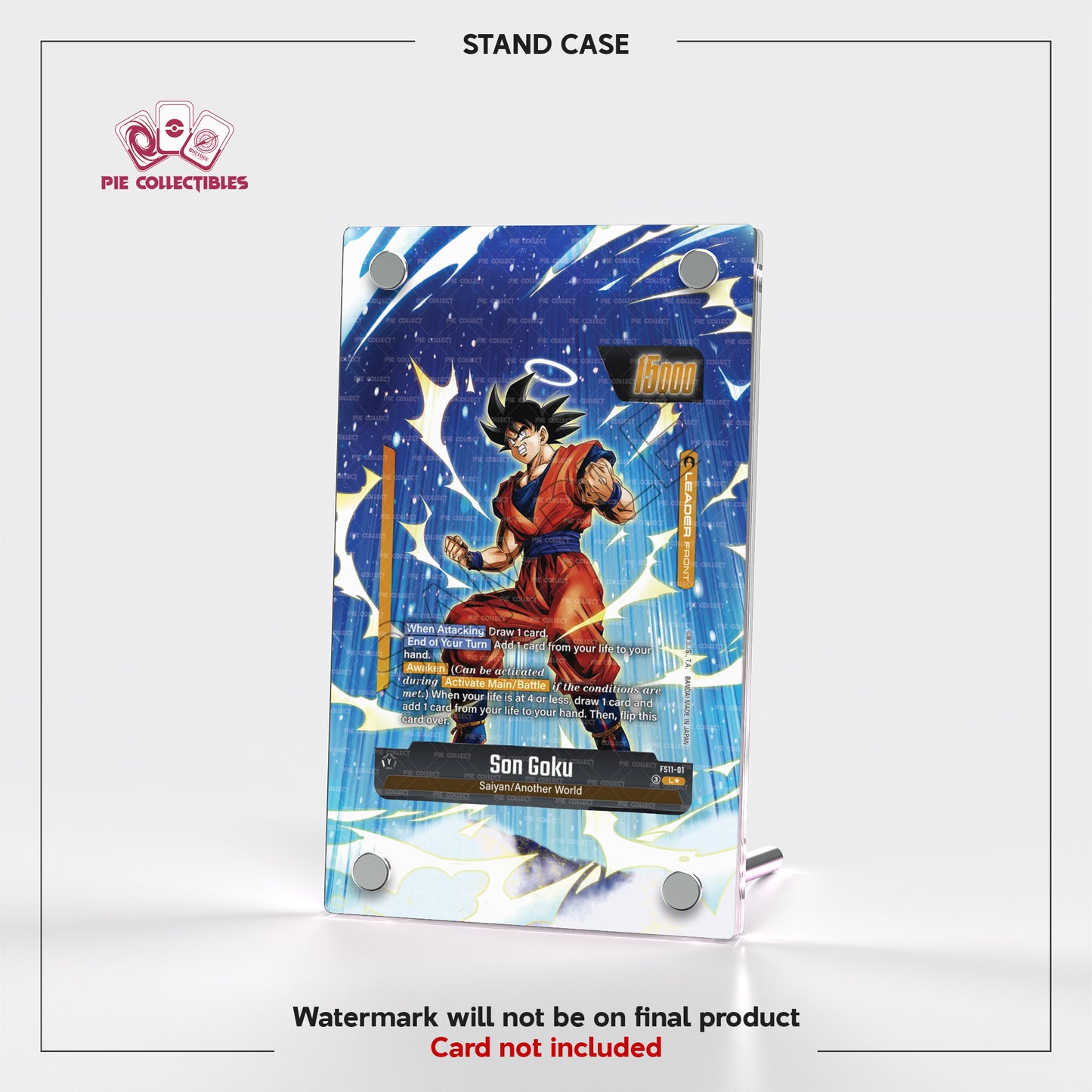Son Goku - FS11-01 - Starter Deck EX-The Phase of Evolution - Extended Art Display Case