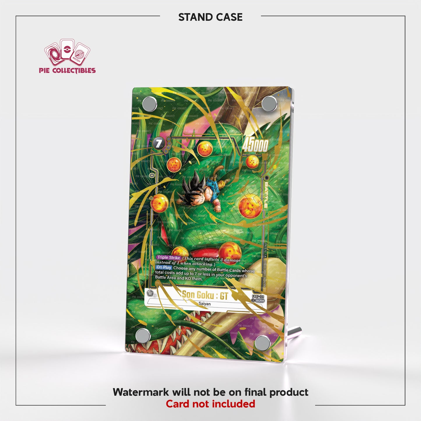 Son Goku GT - FB07-122 - Wish For Shenron - Extended Art Display Case