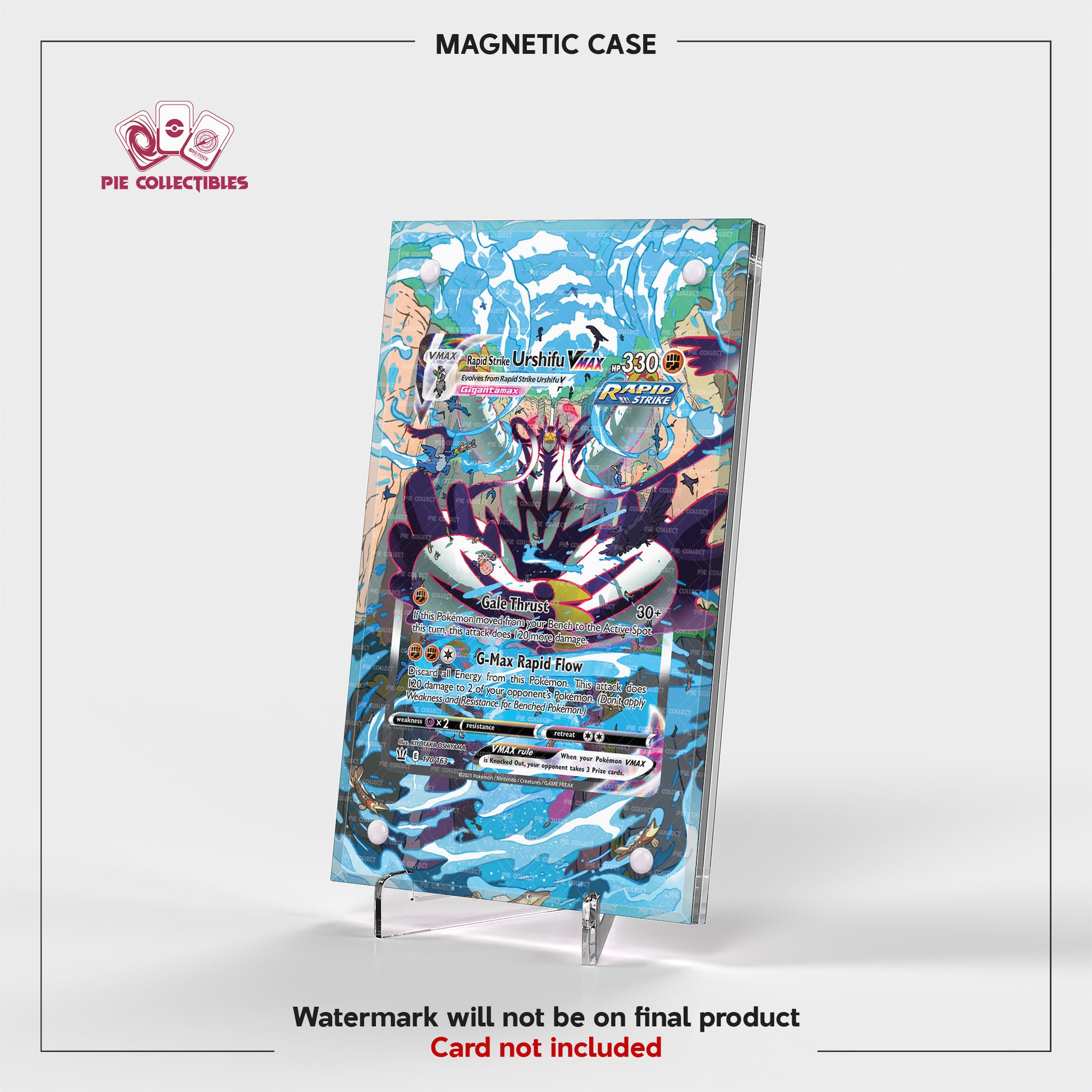 Rapid Strike Urshifu VMAX - 170/163 - Battle Styles - Extended Artwork Display Case