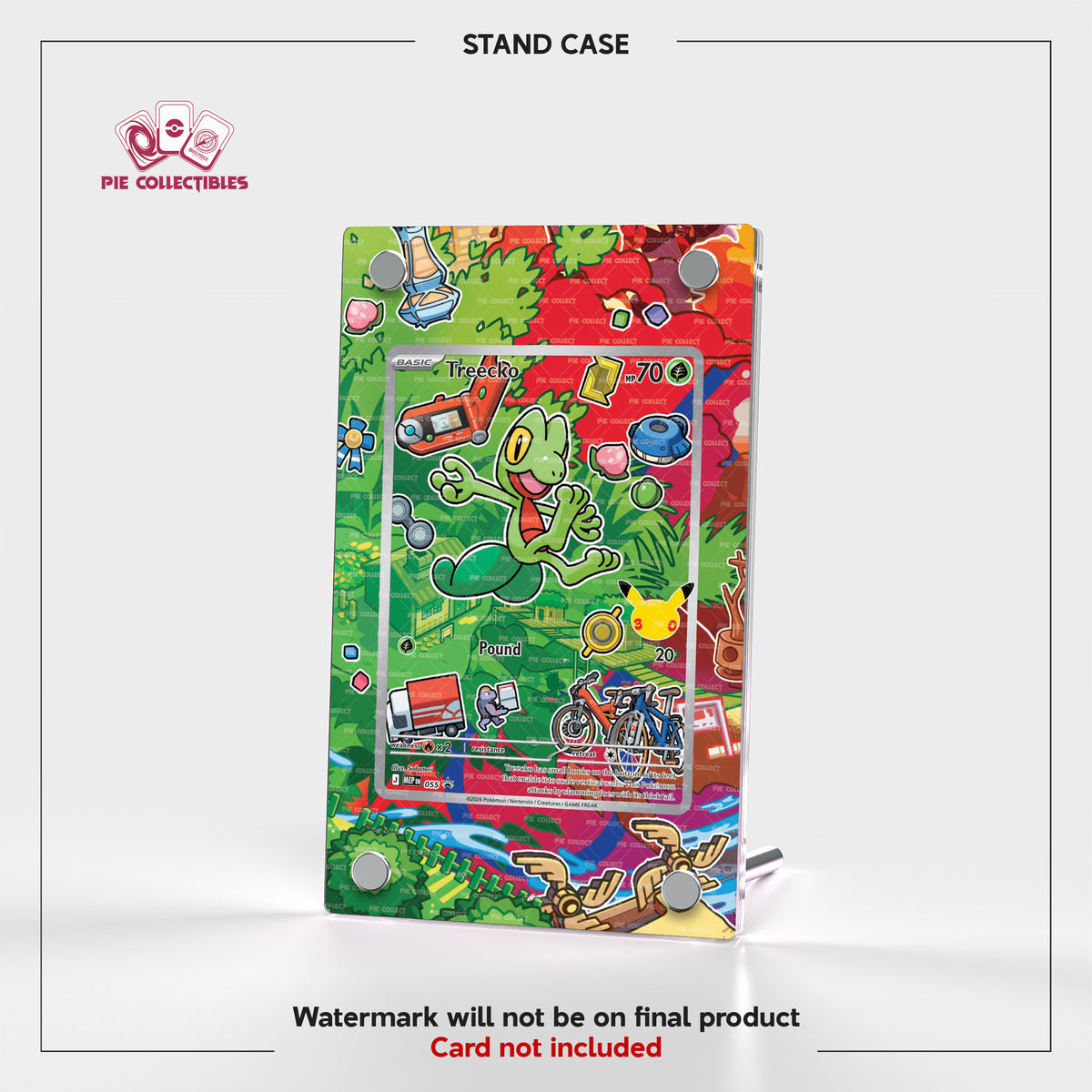 Treecko - 055 - MEP - 30 Anniversary - Extended Art Display Case