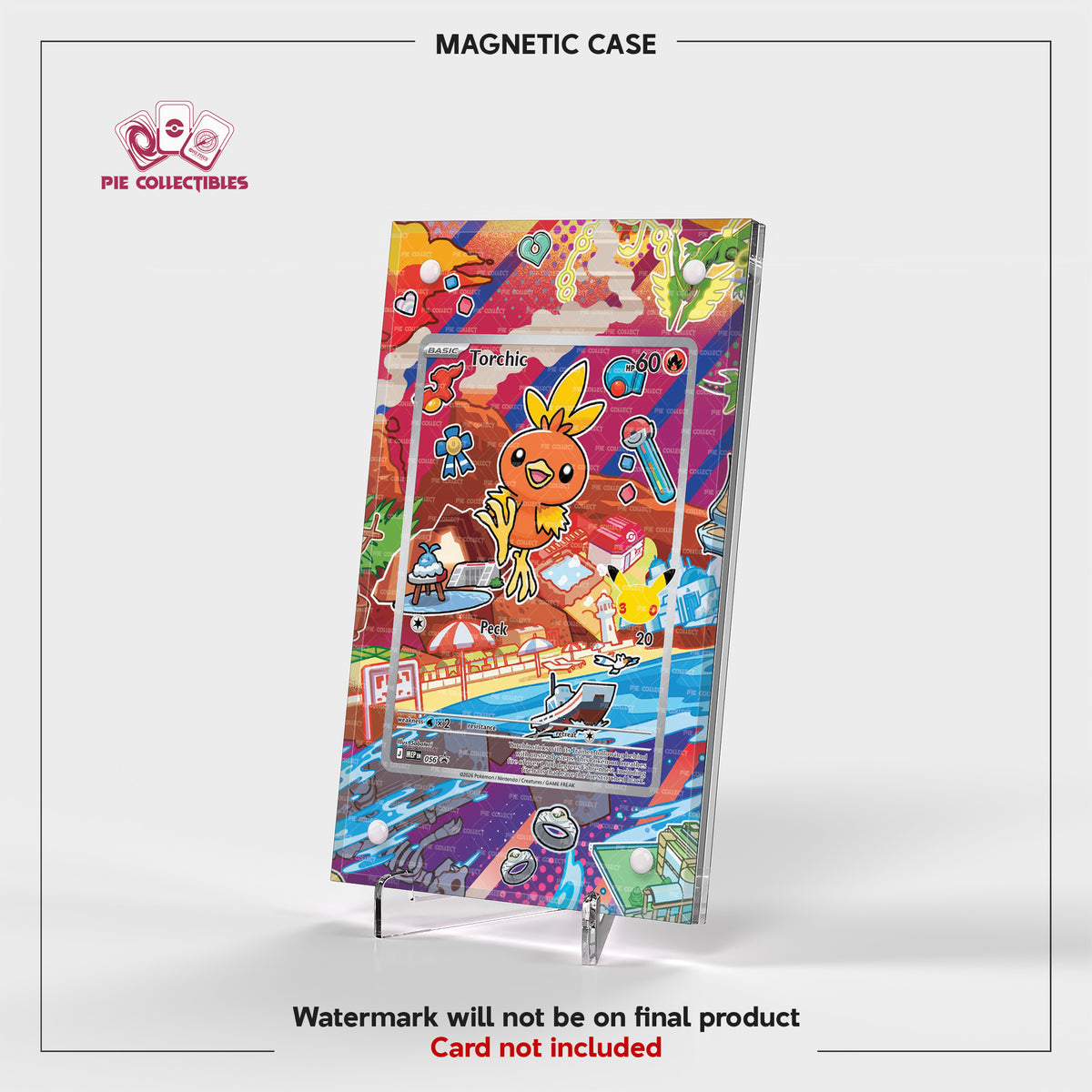 Torchic - 056 - MEP - 30 Anniversary - Extended Art Display Case