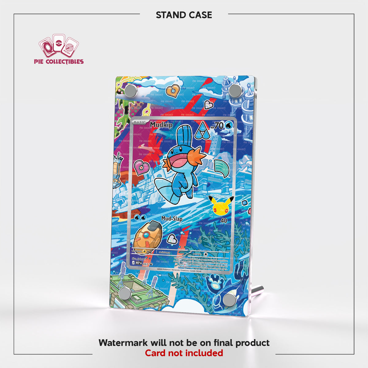 Mudkip - 057 - MEP - 30 Anniversary - Extended Art Display Case