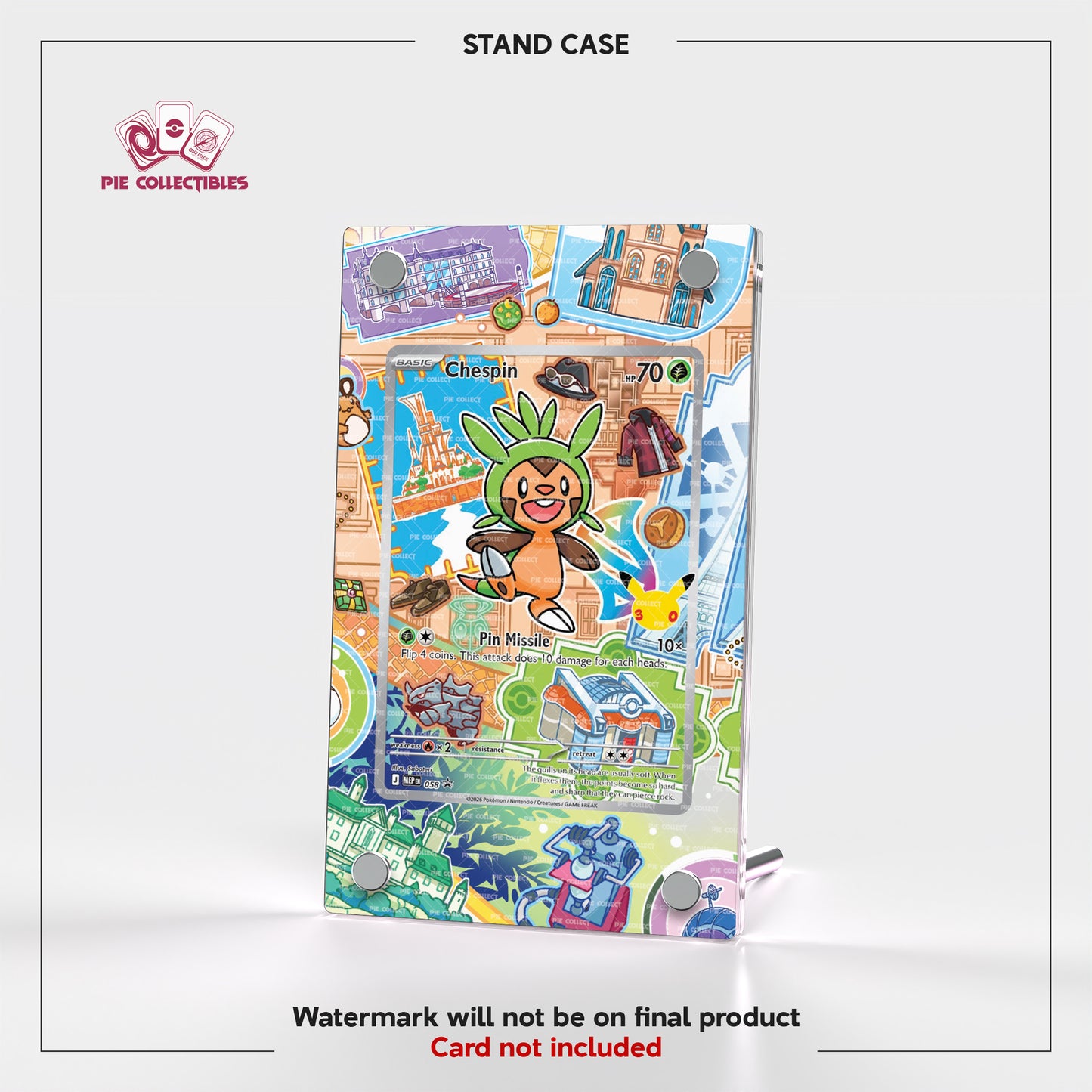 Chespin - 058-MEP - 30 Anniversary - Extended Art Display Case
