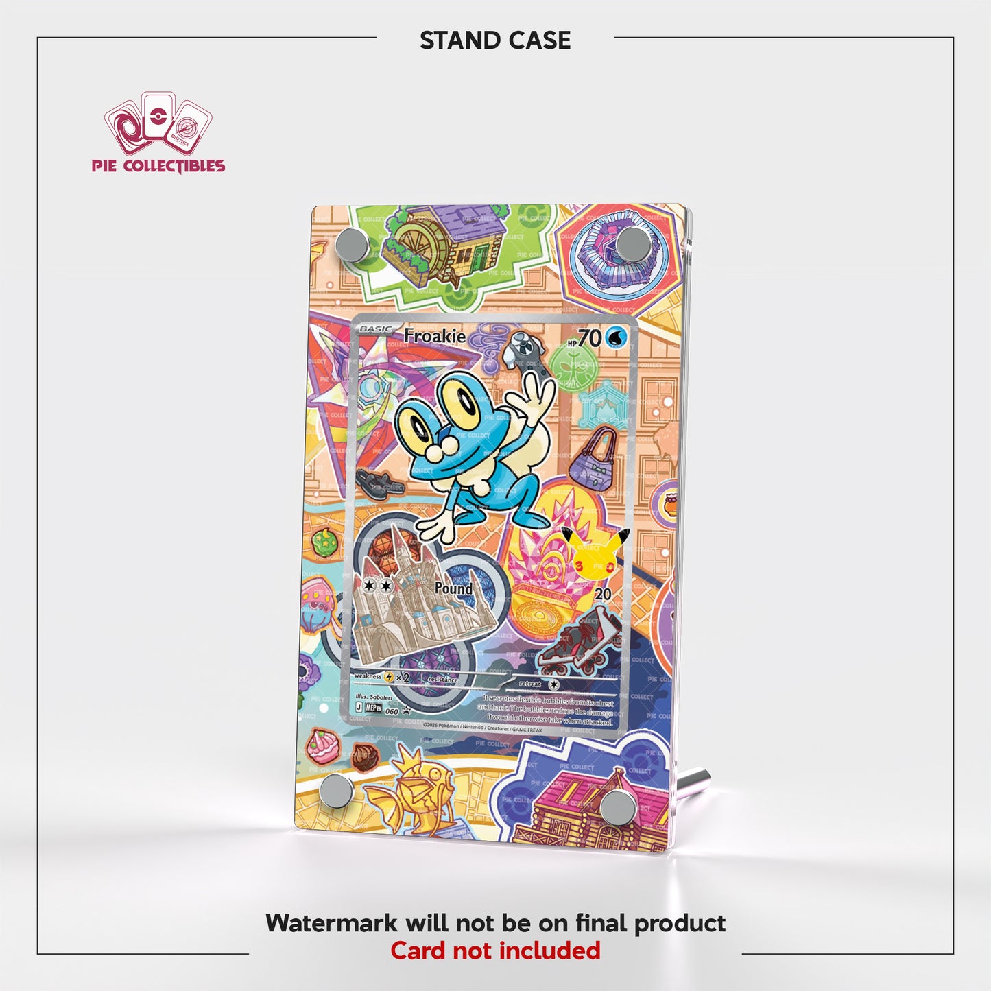 Froakie - 060-MEP - 30 Anniversary - Extended Art Display Case