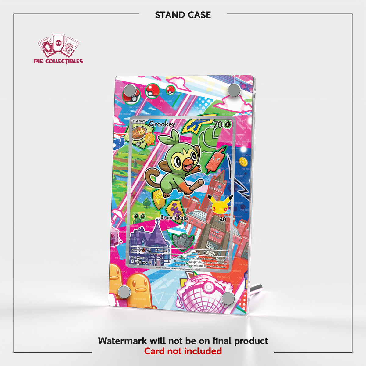 Grookey - 052 - MEP - 30 Anniversary - Extended Art Display Case
