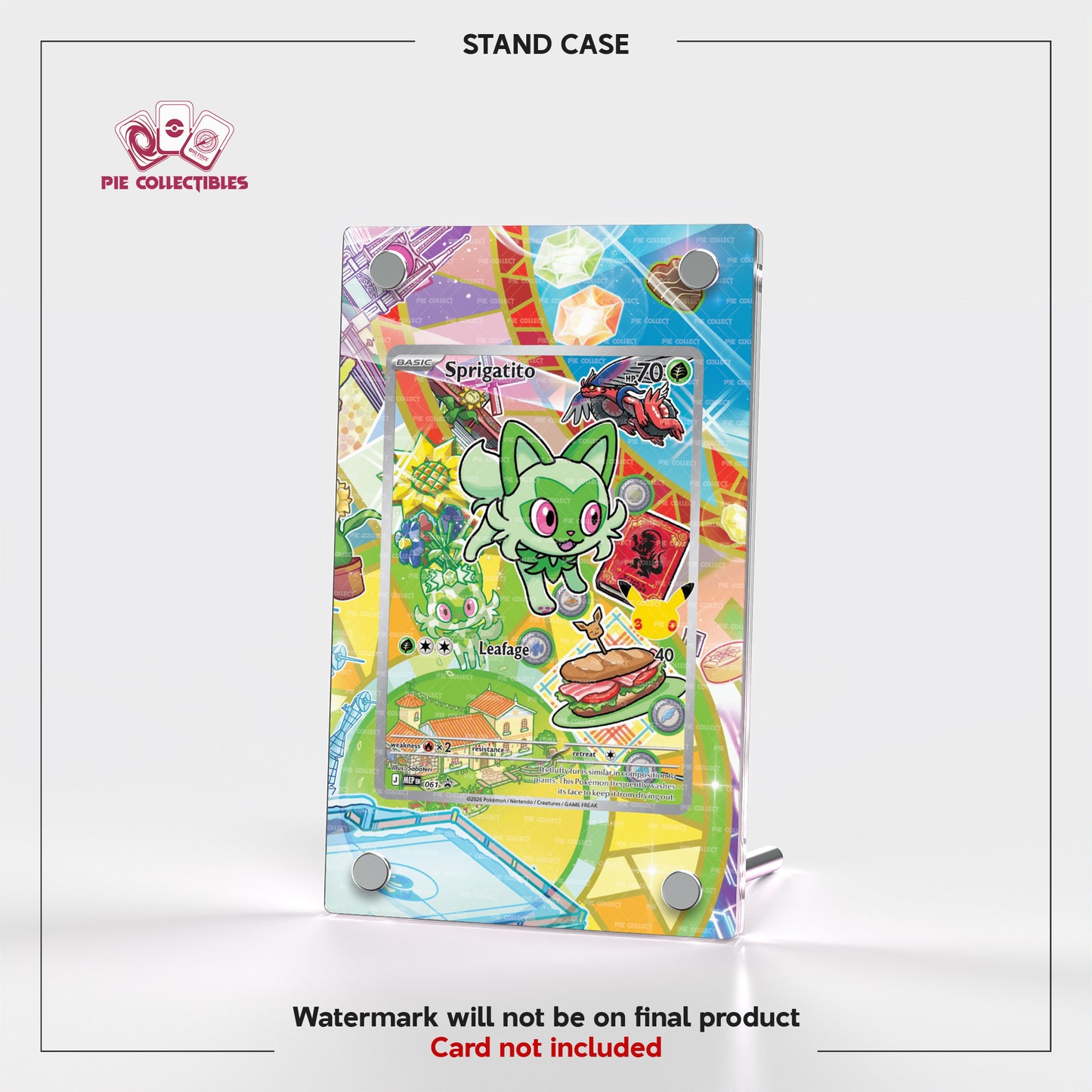 Sprigatito - 061-MEP - 30 Anniversary - Extended Art Display Case