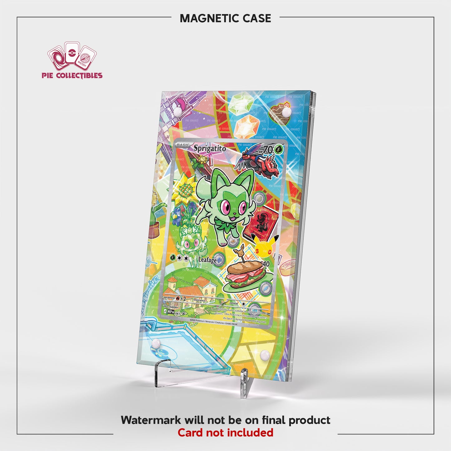 Sprigatito - 061-MEP - 30 Anniversary - Extended Art Display Case