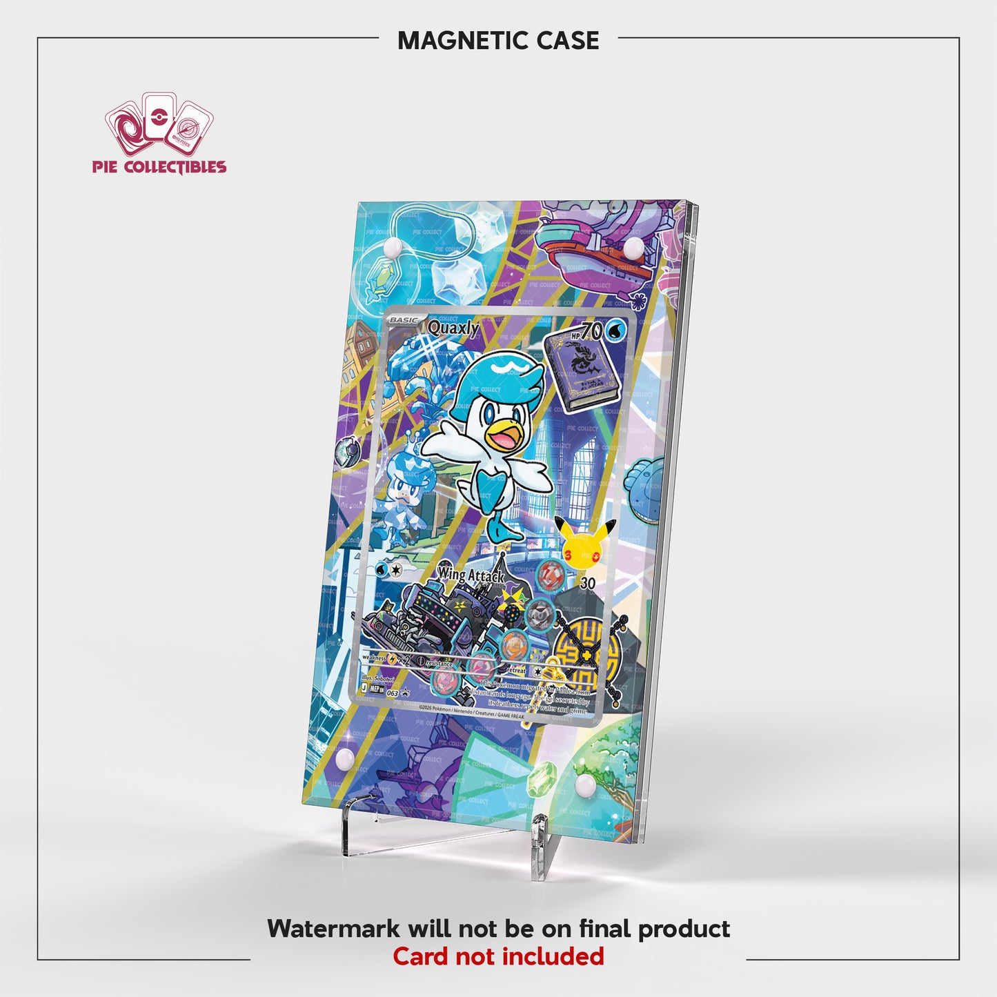 Quaxly - 063-MEP - 30 Anniversary - Extended Art Display Case