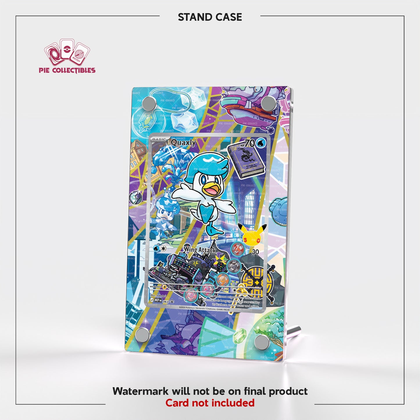 Quaxly - 063-MEP - 30 Anniversary - Extended Art Display Case