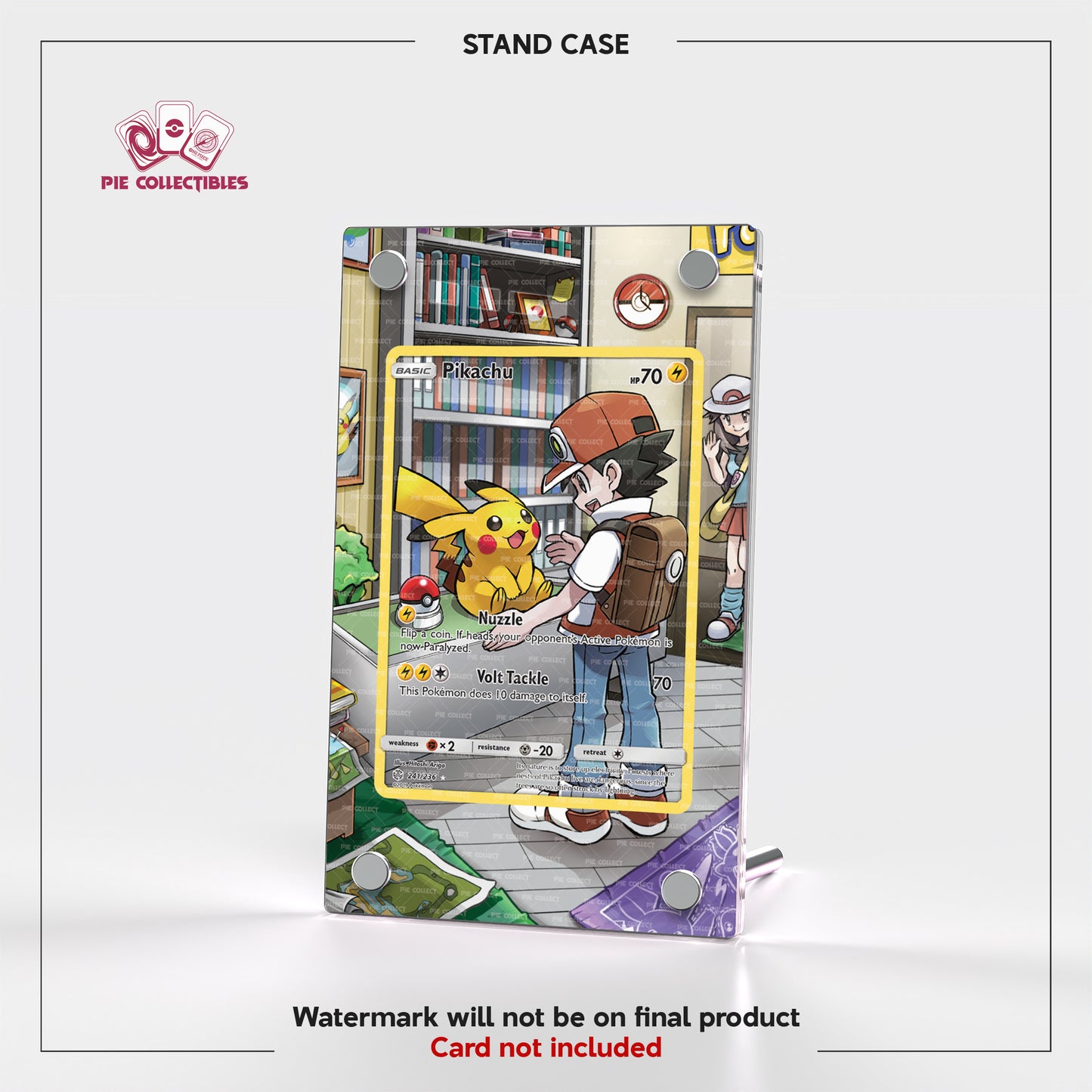 Pikachu - 241/236 - Extended Artwork Display Case