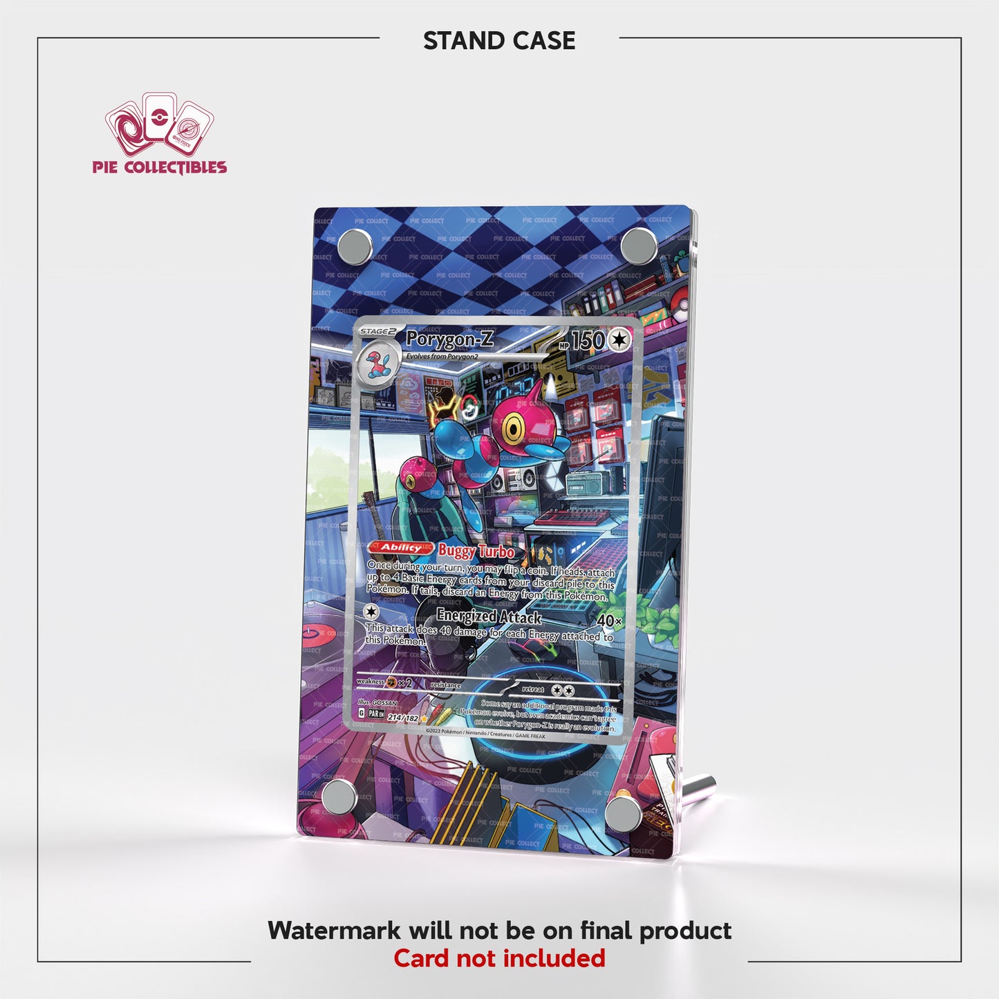 Porygon-Z - 214/182 - Paradox Rift - Extended Art Display Case