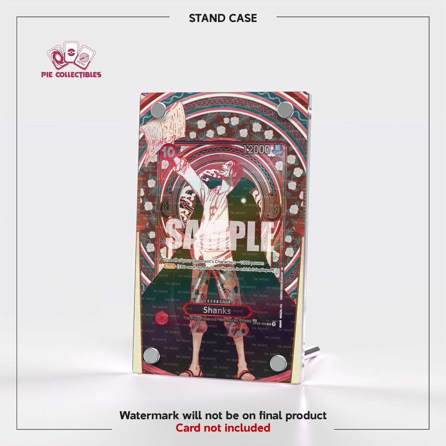 Shanks - OP09-004 - Carrying on His Will - Extended Art Display Case