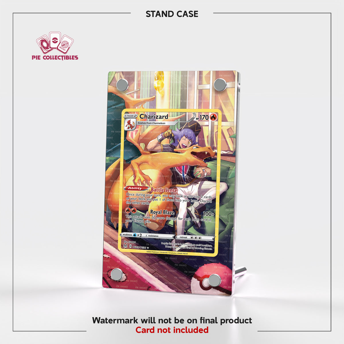 Charizard - TG03/TG30 - Lost Origin - Extended Art Display Case