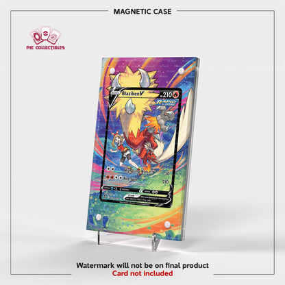 Blaziken V - TG14/TG30 - Silver Tempest - Extended Art Display Case