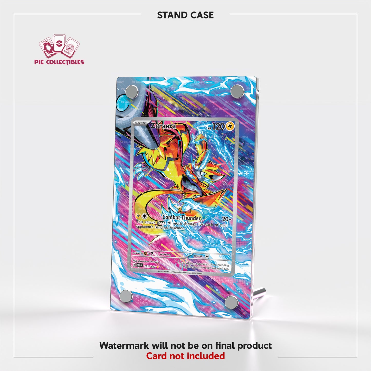 Zeraora VStar - GG43/GG70 - Crown Zenith - Extended Art Display Case