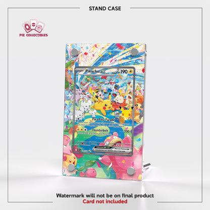 Pikachu EX - 149/128 - 30 Anniversary - Extended Art Display Case